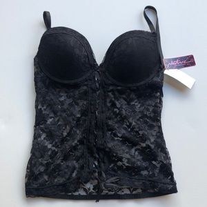 Sexy black lingerie top size medium | 36 C